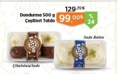 Dondurma 500 G Çeşitleri Tatdo