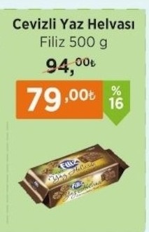 Cevizli Yaz Helvası Filiz 500 G