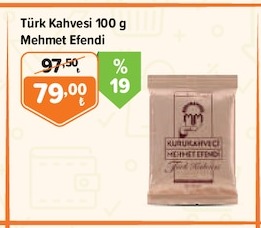 Mehmet Efendi Türk Kahvesi 100G
