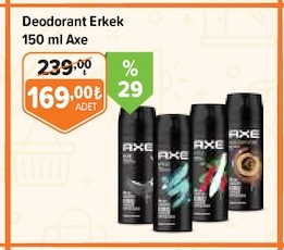 Deodorant Erkek 150 Ml Axe