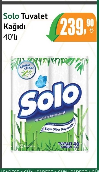 Solo Tuvalet Kağıdı 40'Lı