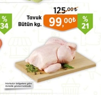 Tavuk Bütün Kg.