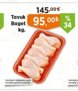 Tavuk Baget Kg.