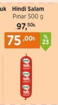 Hindi Salam Pınar 500 G