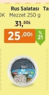 Rus Salatası Mezzet 250 G