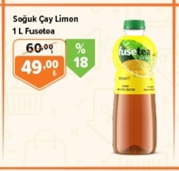 Soğuk Çay Limon 1 L Fuse Tea