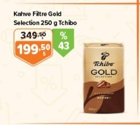 Kahve Filtre Gold Selection 250 G Tchibo