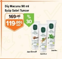 Diş Macunu 90 Ml Eyüp Sabri Tuncer