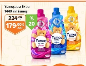 Yumos Extra Yumuşatıcı 1440 Ml