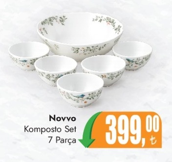 Novvo Komposto Set 7 Parça