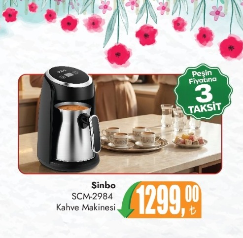 Sinbo Scm-2984 Kahve Makinesi
