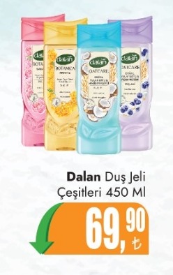 Dalan Duş Jeli Çeşitleri 450 Ml
