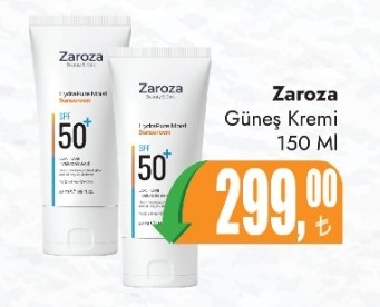 Zaroza Güneş Kremi 150 Ml