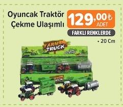 Oyuncak Traktör Çekme Ulaşımlı
