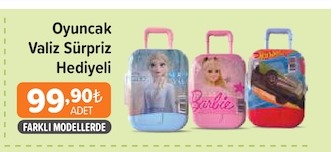 Oyuncak Valiz Sürpriz Hediyeli 1 Adet