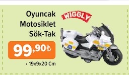 Oyuncak Motosiklet Sök-Tak 1 Adet