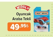 Oyuncak Araba Tekli 1 Adet