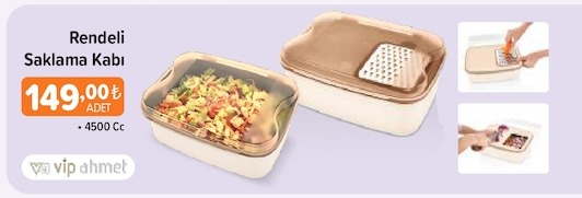 Rendeli Saklama Kabı 4500 Cc