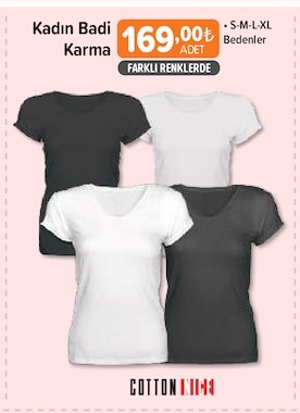 Kadın Badi Karma 4 Adet