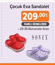 Çocuk Eva Sandalet 1 Adet