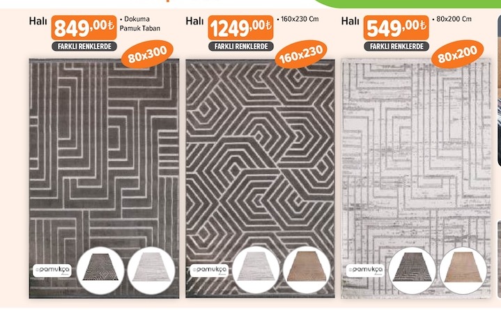 Halı Dokuma Pamuk Taban