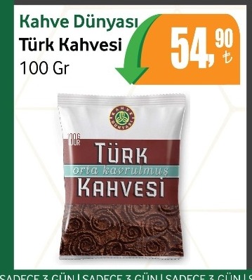 Kahve Dünyası Türk Kahvesi 100 Gr