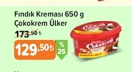 Ülker Çokokrem Fındık Kreması 650 G