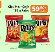 Patos Cips Mısır Çeşit 185G