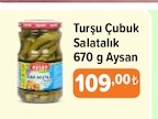 Turşu Çubuk Salatalık 670G Aysan