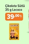 Çikolata Sütlü 35 G Lacoco