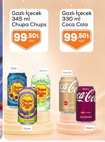 Gazlı İçecek 345 Ml Chupa Chups