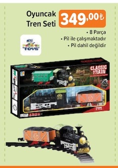 Oyuncak Tren Seti