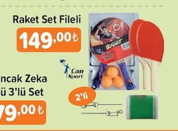 Raket Set Fileli 2'Li