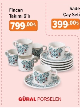 Fincan Takımı 6'Lı