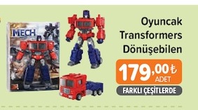 Oyuncak Transformers Dönüşebilen 1 Adet