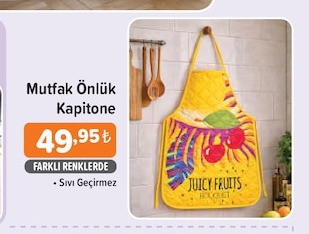 Mutfak Önlük Kapitone