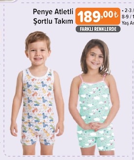 Penye Atletli Şortlu Takım