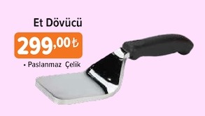 Et Dövücü Paslanmaz Çelik