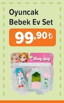 Oyuncak Bebek Ev Set