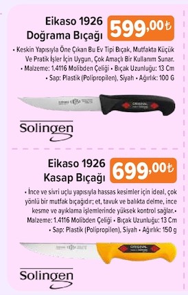 Eikaso 1926 Doğrama Bıçağı 13 Cm