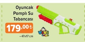 Oyuncak Pompalı Su Tabancası