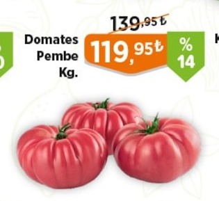 Domates Pembe Kg