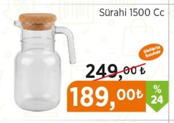Sürahi 1500 Cc