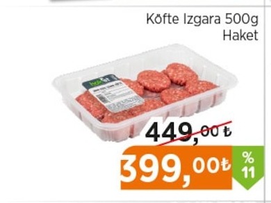 Haket Kofte Izgara 500G