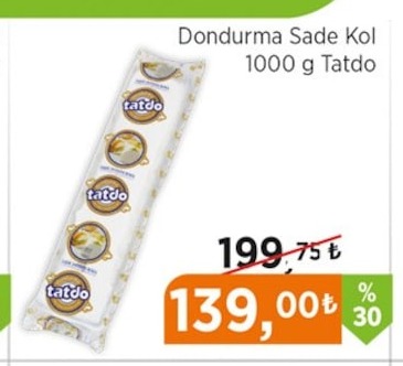 Tatdo Sade Kol Dondurma 1000G