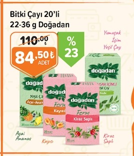 Bitki Çayı 20'Li 22-36 G Doğağan