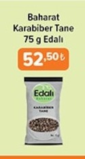 Baharat Karabiber Tane 75 G Edalı