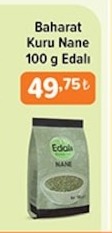 Edalı Baharat Kuru Nane 100G