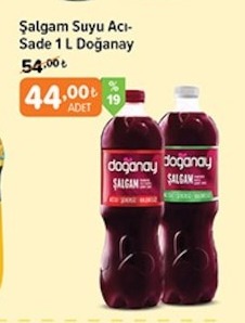 Doğanay Şalgam Suyu Acı Sade 1L