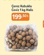 Cerez Kabuklu Ceviz 1 Kg Halis